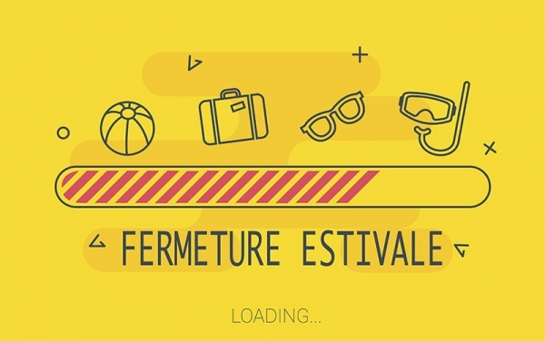 Fermeture de la crèche du 30 Juillet à 18h30 jusqu'au Mardi 31 Aout à 7h30