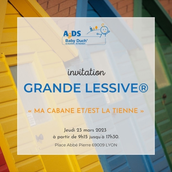 INVITATION A LA GRANDE LESSIVE