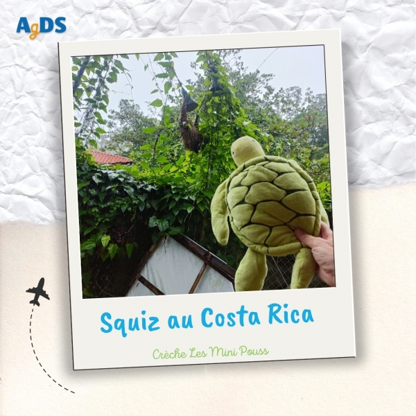 🌍✈️ Squiz en voyage ! Destination : Costa Rica 🐢🌊