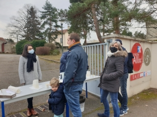Soupe sur le trottoir !!!