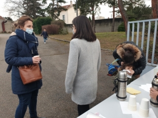 Soupe sur le trottoir !!!