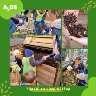 SORTIE AU COMPOSTEUR